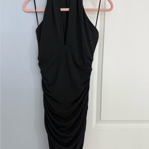 Abercrombie & Fitch Black Backless Dress